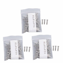 300Pcs Hinge Screws Metal Size 35 0.09x0.06x0.28in