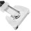 Rotating Stainless Steel Mop Handle Adapter with Secure Chuck Lock, Universal Pole Clip Replacement 3