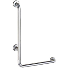 Bath Grab Bar 304 Stainless Steel Anti Slip Ergonomic Grip Bathroom Safety Handrail Wall Mounted Toilet Support (Right)