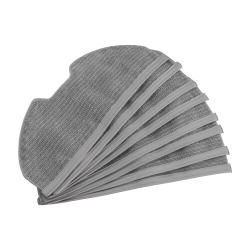 Robot Mop Replacement Pads for Eufy X8 Pro, Ultra‑Absorbent Microfiber Washable Reusable Cloths 1