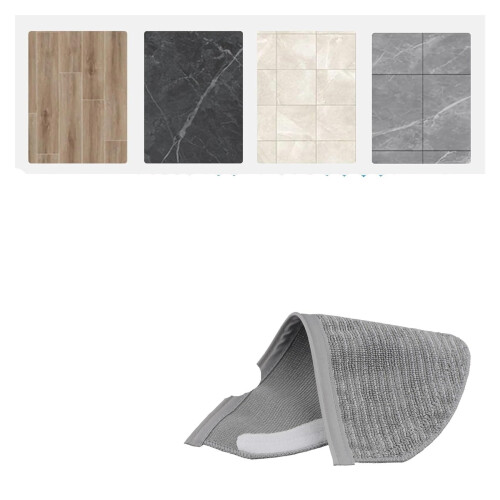 Robot Mop Replacement Pads for Eufy X8 Pro, Ultra‑Absorbent Microfiber Washable Reusable Cloths 2
