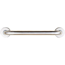 Bathroom Grab Bar 58CM Stainless Steel Handrail with Anti‑Slip Safety Grip, Polished Wall Mounted Shower Support Rail for Elderly