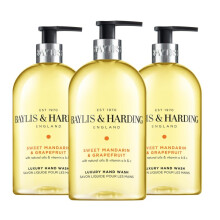 Baylis & Harding Handwash 500ml Mandarin Grapefruit 3x