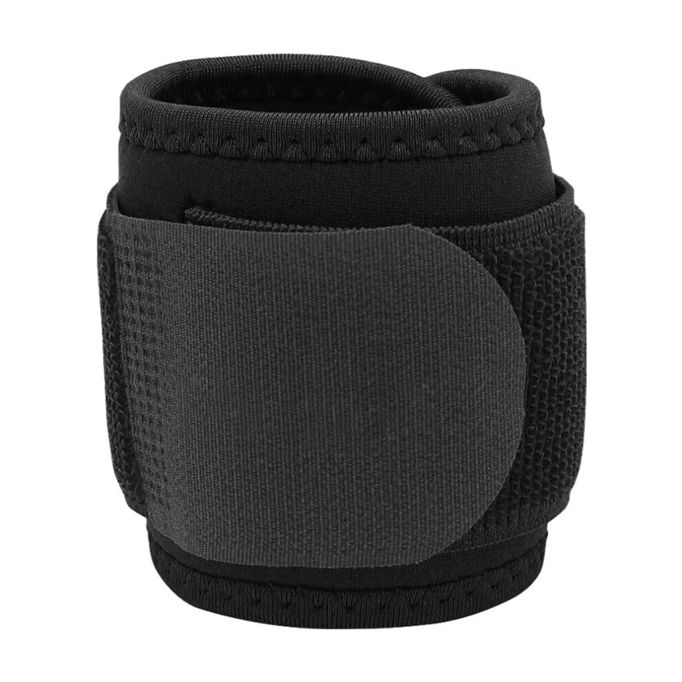 Black Wrist Brace Adjustable Dualbuckle Fit Breathable Support For Carpal Tunnel And Weightlifting 2 Packs
