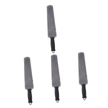 4pcs Car Vent Cleaning Brush Set with Soft Scratch Bristles for Dashboard Detailing and Dust Removal