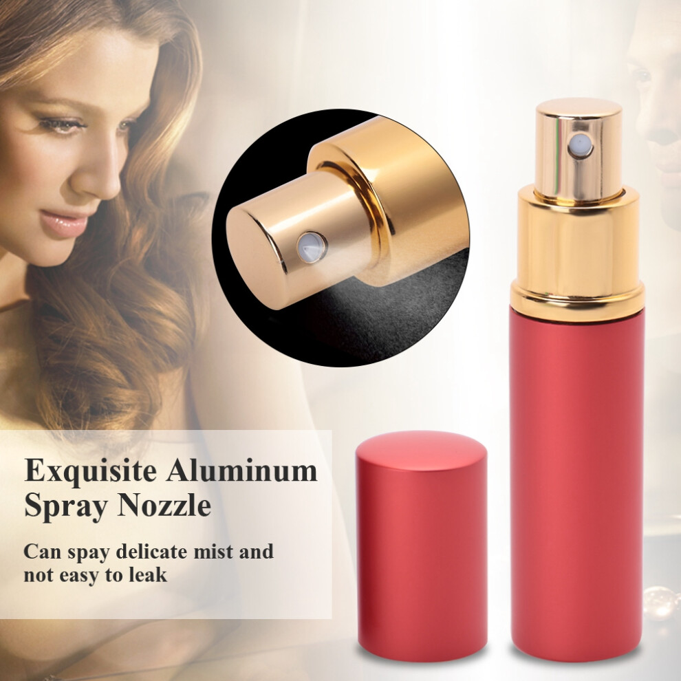 Red 10Ml Empty Perfume Atomizer Bottle 9.9X2.3cm