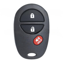 Key Fob 20112017 Replacement for Toyota Tundra, 3 Button Keyless Entry Remote for Push Start Vehicles