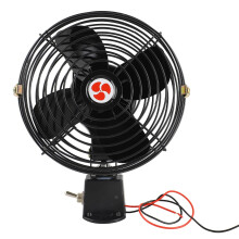 12V Car Cooling Fan 6in Low Noise Metal RV Ventilation Fan for Truck Boat Camper Cabin