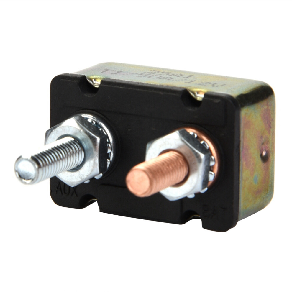 Fuse Reset Circuit Breaker 12/24V Auto Marine 50A Metal Cover Waterproof 8341393737244