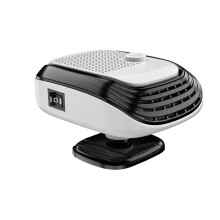Portable Car Heater 12V 24V Fast Heating Defogger with Thermostat, 2 in 1 Car Heater and Cooler for Truck Cabin (White 24V)