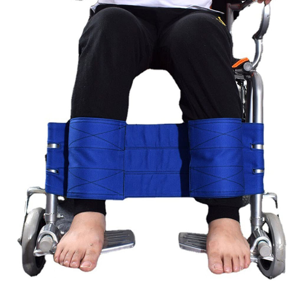 Wheelchair Leg Strap Adjustable NonSlip Footrest Restraint Belt for Secure Leg Positioning Elderly