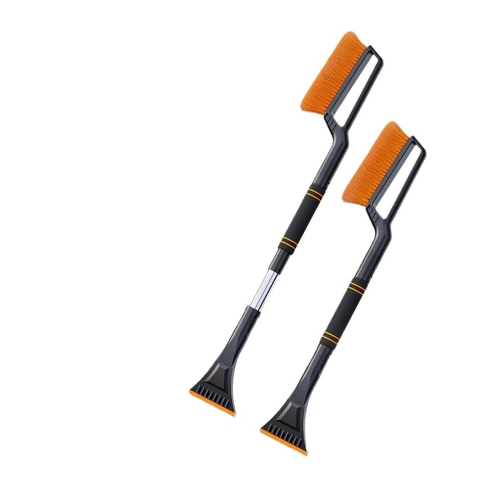 Extendable Car Snow Brush And Ice Scraper With Ergonomic Foam Grip For Windshield Truck Suv St3913 9330225434047