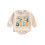 (6-12 Months, Beige) Φόρμα Ολόσωμη για Στάμπα Γράμματα 1