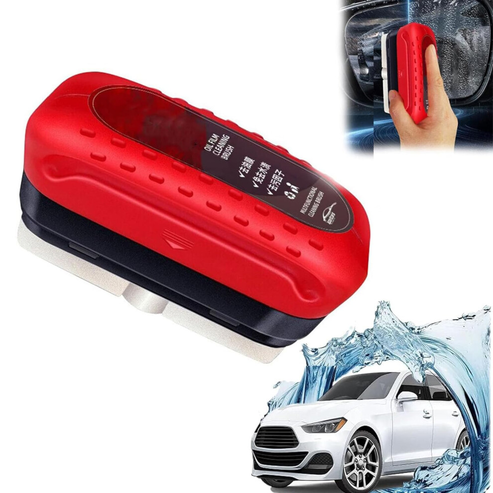 Hydrophobic Glass Coating Windshield Cleaner Brush For Car Glass Oil Film Removal And Rain Repellent Kit 9351714580199