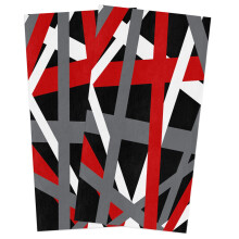 Microfiber Dish Towels Set of 2, Absorbent Quick Dry Kitchen Hand Towels for Scratch Cleaning, Red White Grey 18x28