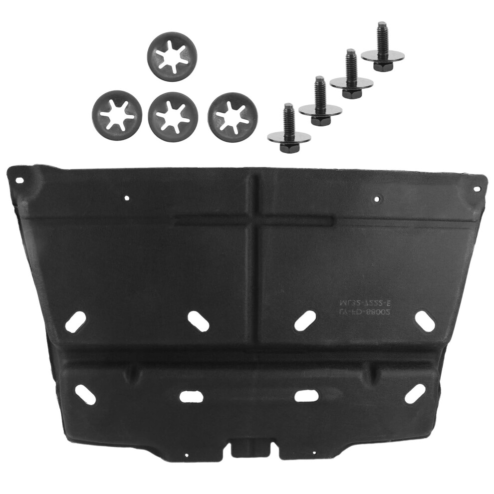 Engine Splash Shield Under Engine Cover For Ford F150 20152020 Gas Model Ml3z7222d Durable Protection Black 9073542103530