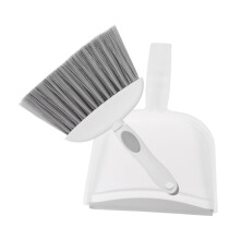 Dustpan and Brush Set 2 in 1 Compact Size for Small Spaces Desk Car and Kitchen Cleaning