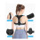 Adjustable Back Posture Corrector for Men and Women, Breathable Upper Back Support Brace for Shoulder Alignment, Black 3