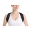 Adjustable Back Posture Corrector for Men and Women, Breathable Upper Back Support Brace for Shoulder Alignment, Black 5