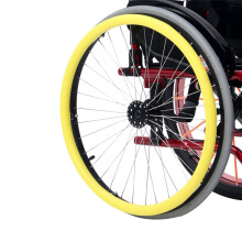 NonSlip Silicone Wheelchair Push Rim Covers 22/24 Inch Pair Durable Grip Protectors for Comfort