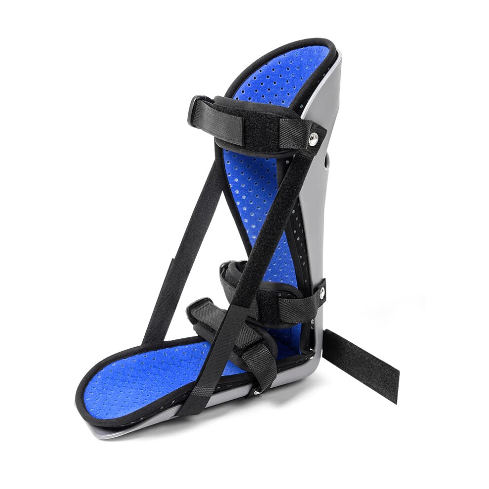 Adjustable Ankle Walking Boot with Stable Support System, Breathable Liner and ShockâAbsorbing Sole for Sprained Ankle and Post Surgery Recovery