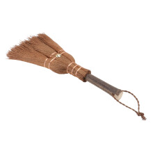 1Pc Mini Handheld Broom Tabletop Cleaning Brush, Compact AntiClump Bristles for Tea Area, Desk