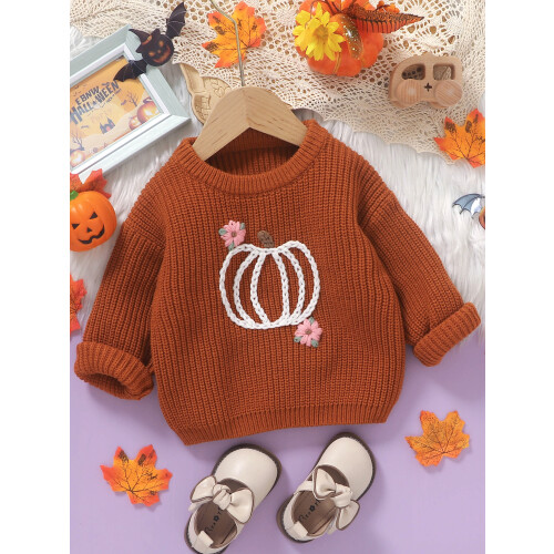 (2-3 Years, Yellow) Klassischer Langarm-Pullover mit Kleinkinder, Herbstoberteile 2
