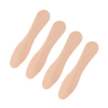 Wooden Ice Cream Spoons Bulk Pack 50pcs Biodegradable Dessert Spoons Eco Friendly for Parties