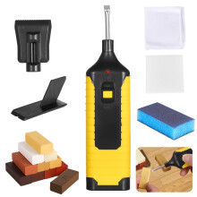 Wood Floor Kit with Cordless Heating Applicator, 17 Pcs 11Color Wax Set for Hardwood and Furniture