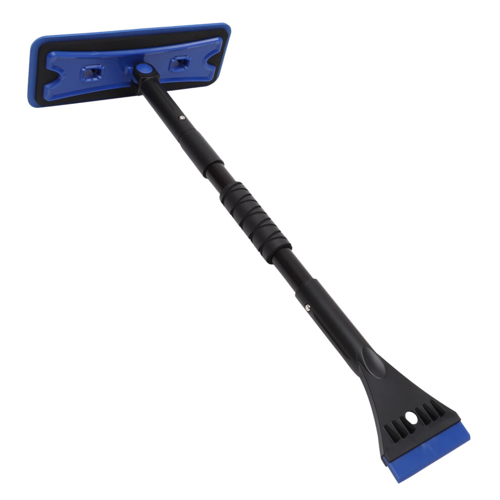Telescoping Car Snow Brush And Ice Scraper With 360 Adjustable Head And NonâScratch Eva Bristles 9073542103929