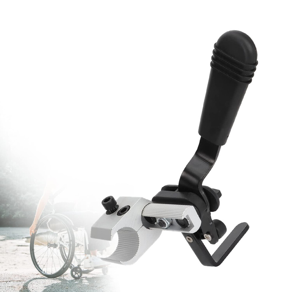 Left Side Wheelchair Brake 22mm Aluminum Alloy Lever, Smooth Control and RustâProof Universal Replacement