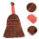 Small Handheld Broom with Ergonomic Short Handle, Mini Table Dust Cleaning Brush for Kitchen and Office 3