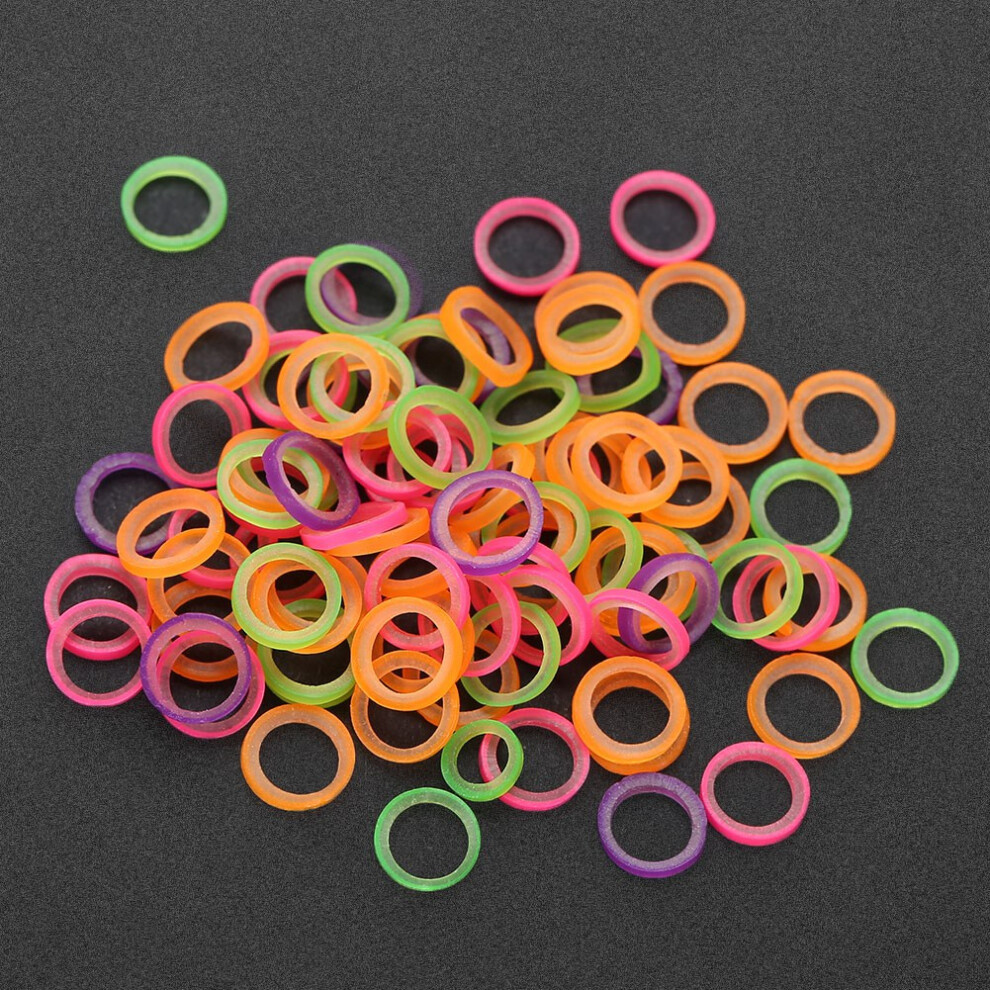 100Pcs 3/16 Orthodontic Rubber Bands 4.7mm Color