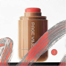 (k3) For Pocket Blush Stick 3in1 Buildable Natural Matte Blush Stick For Cheeks Eyes And Lips Hydrating F