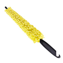 Car Wheel Cleaning Brush with Long Handle, Density Sponge Tire Cleaner for Rims and Wheels