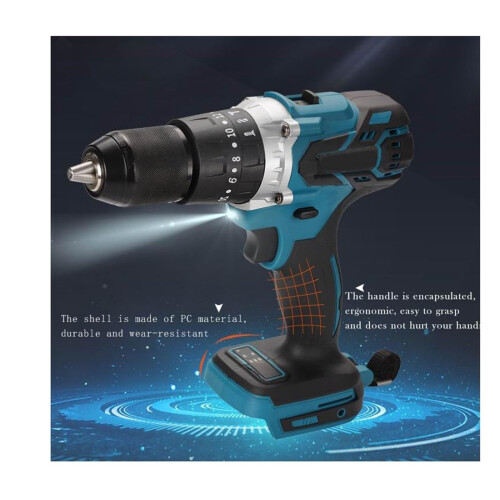 18V Cordless Brushless Impact Drill Driver Body Only, 3in1 MultiMode with TwoSpeed Control 1