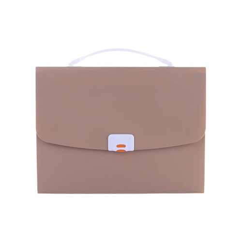 13Layer A4 Document Organizer with Soft Handheld Belt, Expandable File Folder for Business Storage (Color 3)