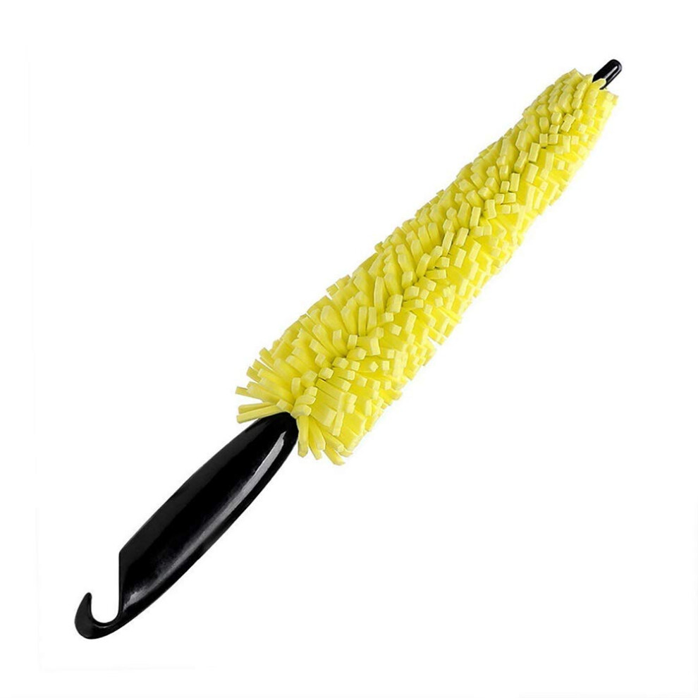 Car Wash Brush With Ergonomic NonâSlip Handle For Car, Truck And Suv Wheel Cleaning 9330225435600