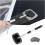 Car Windshield Cleaning Tool with Extendable LongReach Handle and Reusable Microfiber Cloth for Streak Windows 5