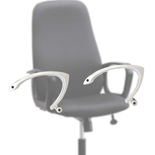 Office Chair Armrest Replacement Set, Adjustable Lifting 360 Rotation Support, Ergonomic Universal Fit 2