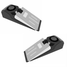 2pcs Door Stop Alarm 120dB Security Stopper for Home Travel Apartment Hotel Room