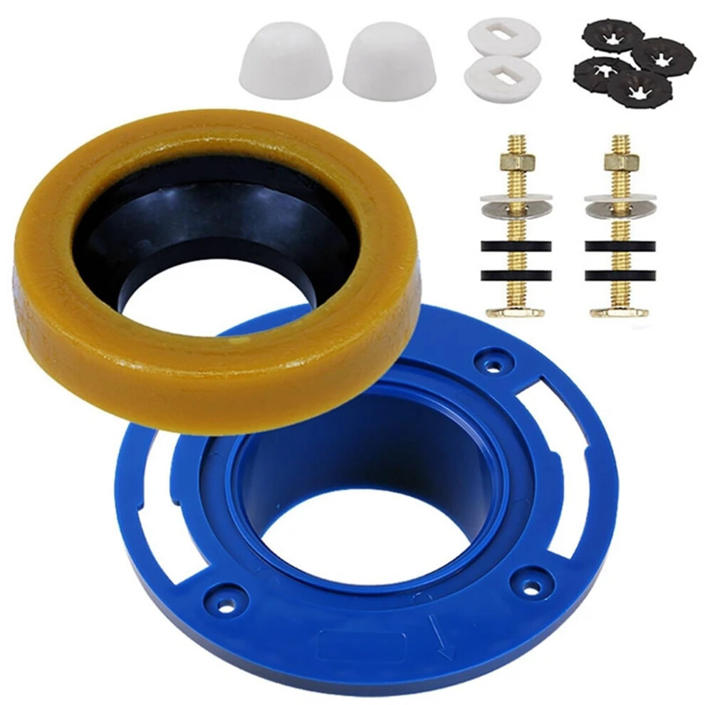 Rv Toilet Flange Seal Kit With Wax Ring, Leakresistant And Durable Replacement For Camper Trailer 9073542104902