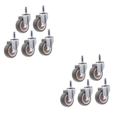 10 Pack Office Chair Caster Wheels Heavy Duty Furniture Casters Smooth Quiet Rolling Universal Fit