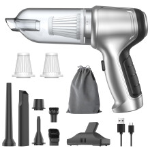Car Vacuum Cleaner Cordless Handheld 12000PA Super Suction 3 in 1 Rechargeable for Car and Home
