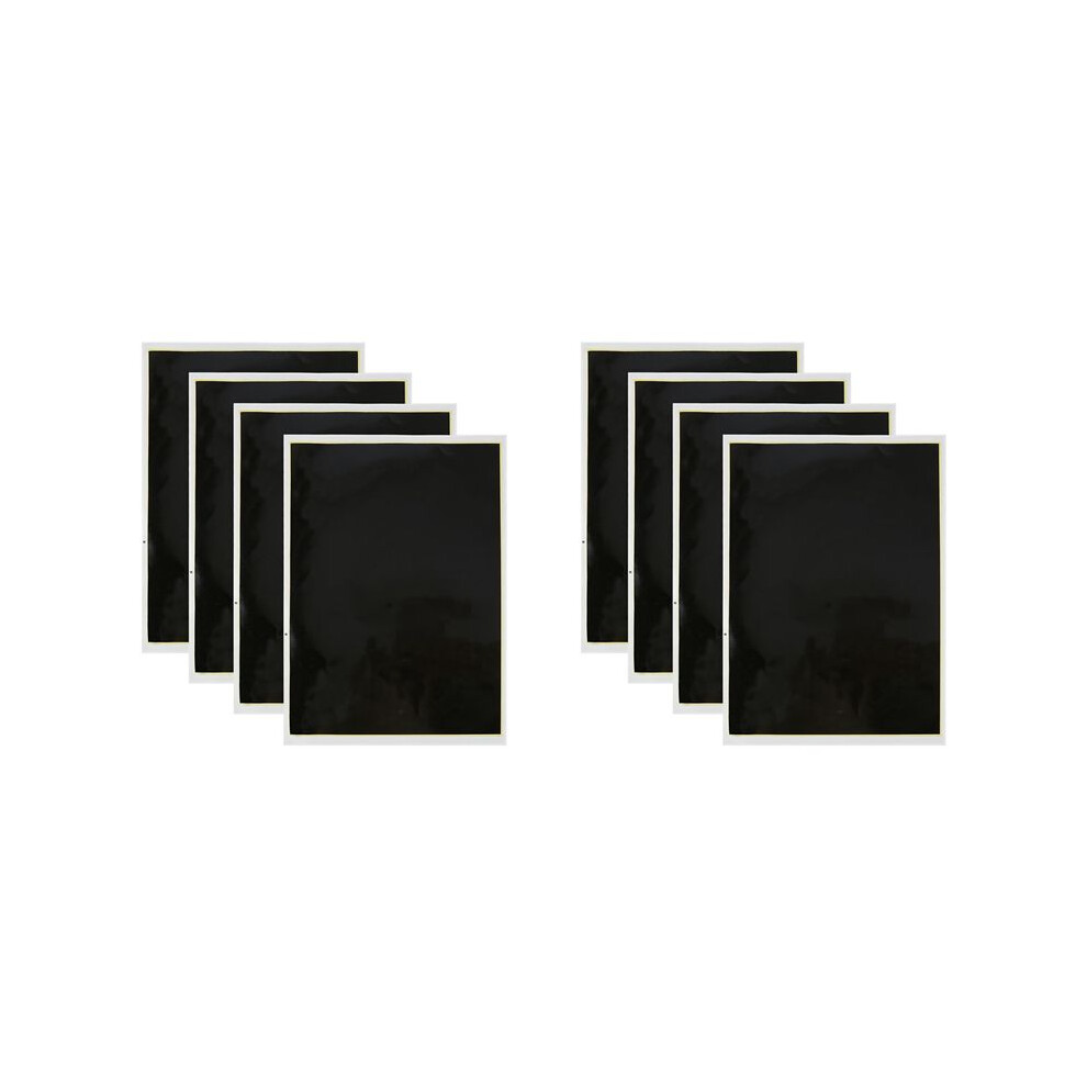 8 Pcs Black Laser Engraving Marking Paper, 39X27cm Dimming Paper Engraving Test Focus Paper, For Glass, Metal Ceramic 6031337256796