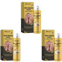 (3pcs) Diabetics Foot Healing Spray Bee-Venom Infused Effectively Relieve Pain Speed Healing Liquid for People with Diabetics