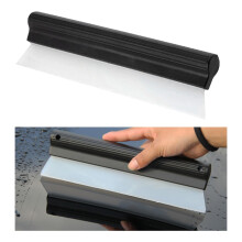 Car Silicone Squeegee Window Water Blade 10 Inch, Flexible Silicone Blade Auto Detailing Tool for Car and Home Glass Cleaning