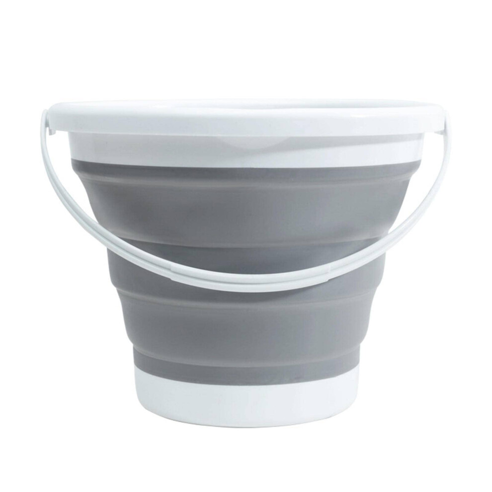 Collapsible Silicone Bucket For Car Washing And Fishing, Foldable Leakresistant Design For Camping And Travel 9771547956372