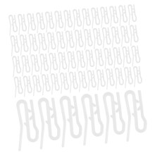 100pcs Vehicle Curtain Hooks Strong Plastic Drapery Pins for RV Windows Easy Installation Durable Construction