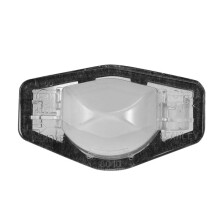 LED License Plate Light Lampshade for CR-V HR-V Accord 4-Pieces Tag Lamp Assembly Replacement